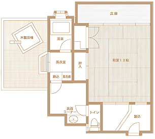 【露天風呂付】花たちばな館136号室